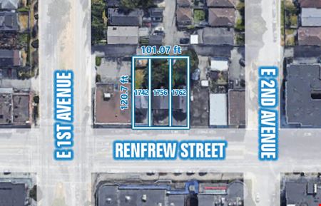 A look at 1742 - 1762 Renfrew Street commercial space in Vancouver