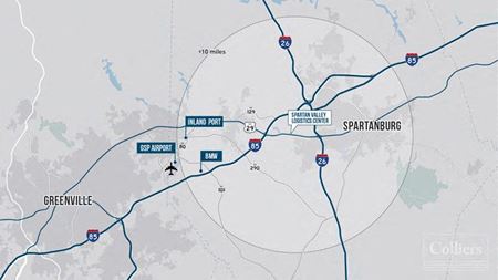 A look at Spartan Valley Logistics Center | ±294,840-SF Industrial commercial space in Spartanburg