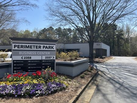 A look at Perimeter Park Business Center Industrial space for Rent in Atlanta