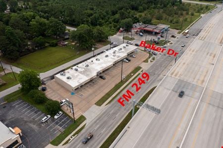 A look at Sherwood Forest Retail Center commercial space in Tomball