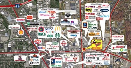 A look at Corner Shoppes Retail space for Rent in Fort Wayne