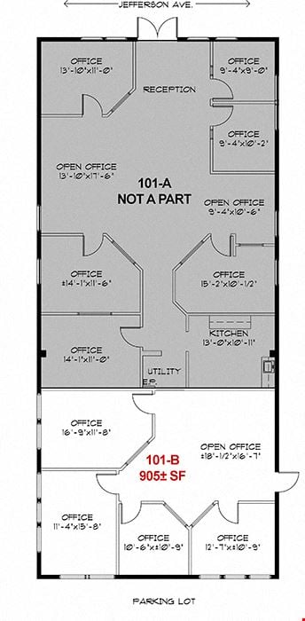 A look at Winchester Center Office Building Office space for Rent in Temecula