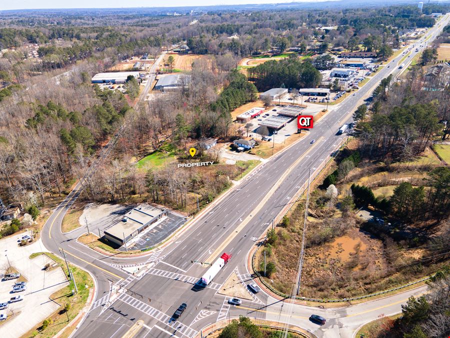 Prime 2-Acres General Commercial Land Ready  To Build with Sewer Access