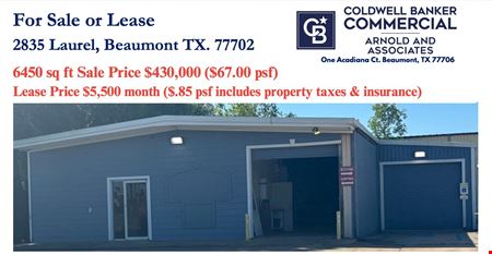 A look at 2835 Laurel St Industrial space for Rent in Beaumont