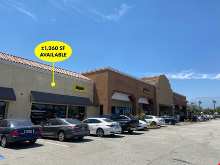A look at Pacific Plaza, ±1,260 SF Shop Space Available commercial space in Ontario