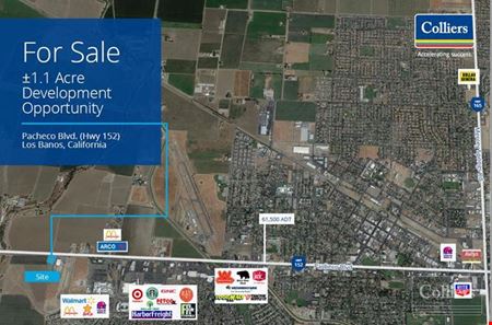 A look at +/-1.1 Acre Development Opportunity commercial space in Los Banos