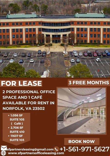 A look at 2 Professional Office Space  in Norfolk, VA 23502 commercial space in Norfolk