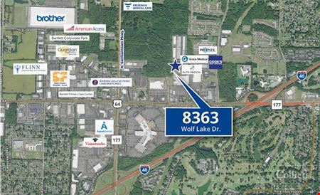 A look at 10,000± Square Feet on 2± Acres commercial space in Bartlett