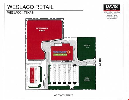 A look at Texas Blvd. & 18th Street commercial space in Weslaco