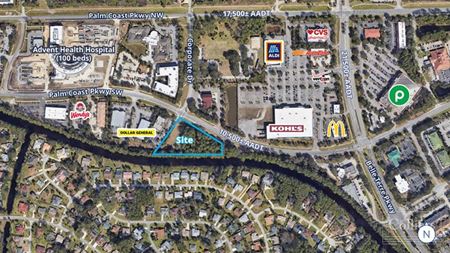 A look at For Sale or Lease | 2.43± AC Parcel on Palm Coast Pkwy commercial space in Palm Coast