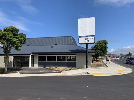 A look at Tenant-Ready Freestanding Retail or Restaurant (former Pizza Hut) commercial space in Seaside