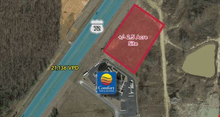 A look at Prime Hwy 72 Land Opportunity commercial space in Scottsboro