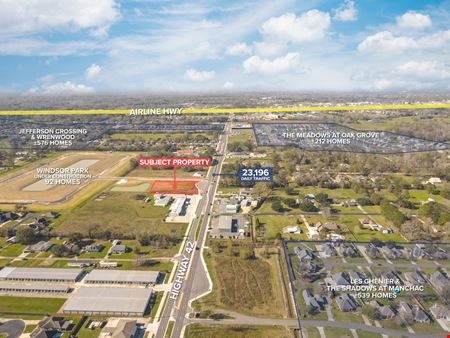 A look at 1.37 Acre Hwy 42 Frontage Lot commercial space in Prairieville