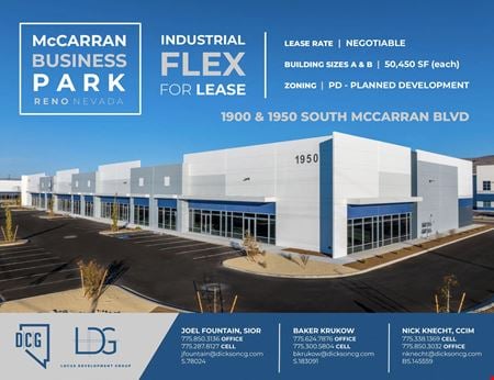 A look at 1900&1950 S McCarran Blvd commercial space in Reno