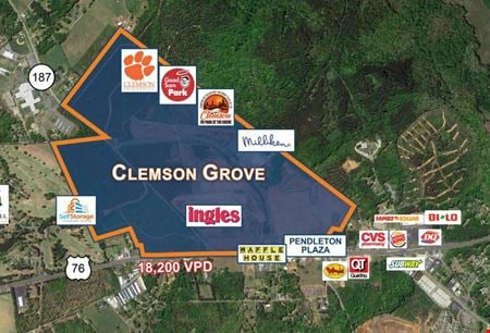 A look at Clemson Grove commercial space in Pendleton