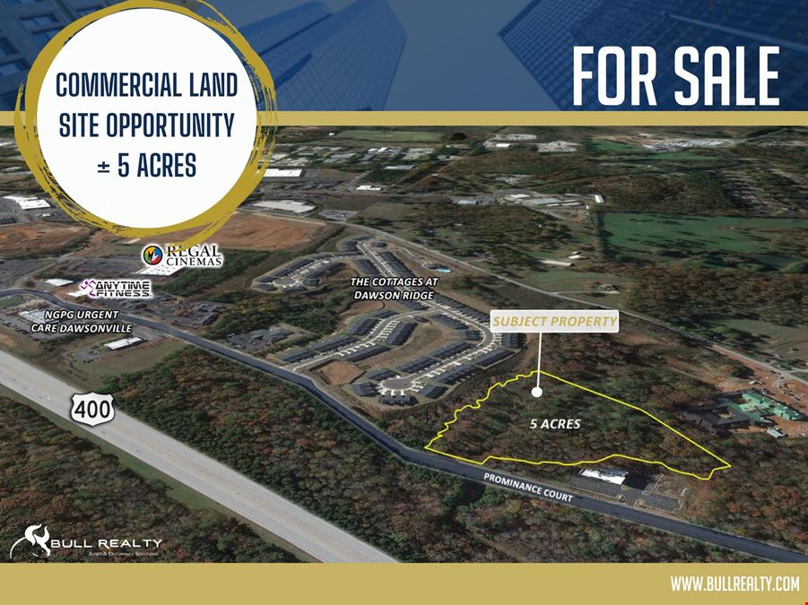 Commercial Land Site Opportunity | ± 5 Acres