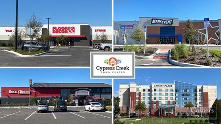A look at Cypress Creek Town Center Commercial space for Rent in Lutz