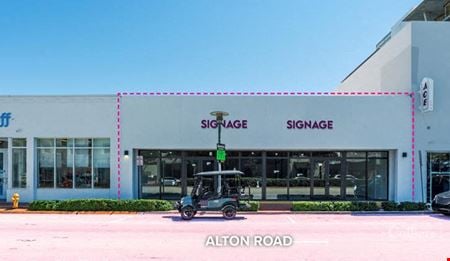 A look at 2,135 SF of Restaurant Space Available on Alton Road commercial space in Miami Beach