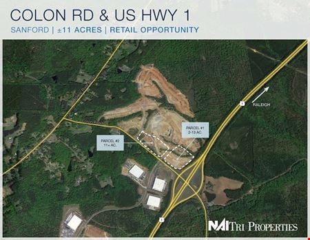 A look at Colon Road & US Hwy 1 commercial space in Sanford