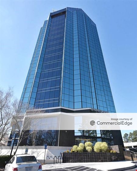 A look at University Tower Office space for Rent in Durham