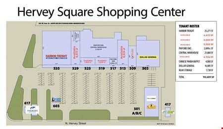 A look at 503-535 N Hervey Street (Hervey Square)  Retail space for Rent in Hope