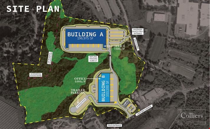 Flexible Class A Industrial Campus in Shrewsbury MA