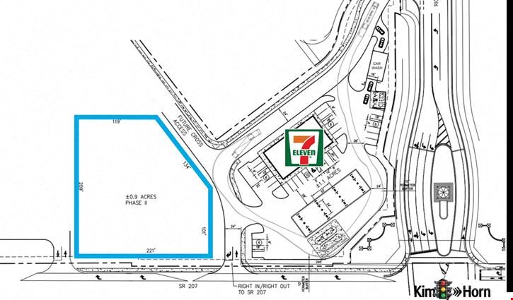0.9± AC Retail Outparcel Ground Lease