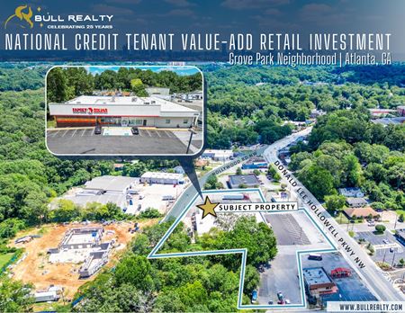 A look at National Credit Tenant Value-Add Retail Investment | Grove Park Neighborhood | Atlanta, GA commercial space in Atlanta