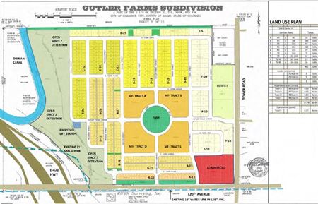 A look at Cutler Farms Subdivision commercial space in Commerce City