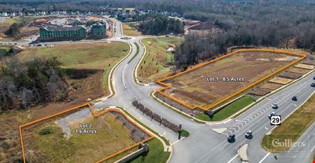 A look at 2 Commercial Lots Available For Sale or Build to Suit | North Pointe Development, Charlottesville, VA commercial space in Charlottesville