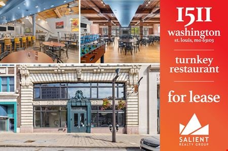 A look at 1511 Washington Ave Retail space for Rent in Saint Louis