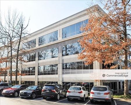 A look at Sanctuary Park - Lake View One commercial space in Alpharetta