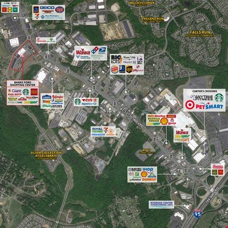A look at Banks Ford Shopping Center Retail space for Rent in Fredericksburg