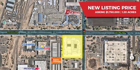 A look at Beck Ave & Chandler Blvd (SWC) commercial space in Chandler