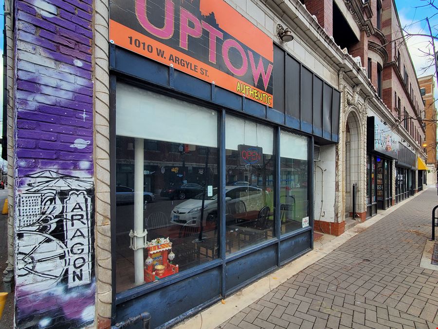 Fully Fixtured Uptown Restaurant For Sale