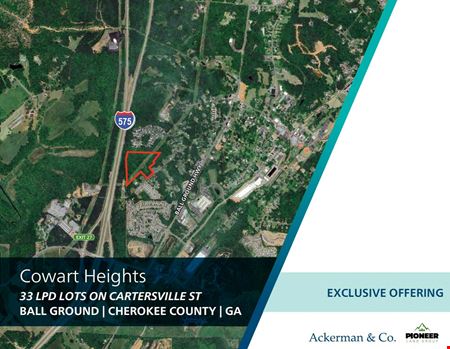 A look at 13.8 Acres for 33 LDP Lots - Cowart Heights commercial space in Ball Ground