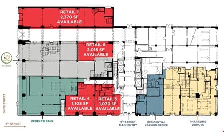 A look at Paul Brown Lofts Retail space for Rent in St Louis