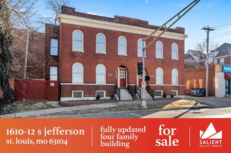 A look at 1610-1612 South Jefferson commercial space in St. Louis
