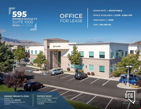 A look at 595 Double Eagle Ct Office space for Rent in Reno