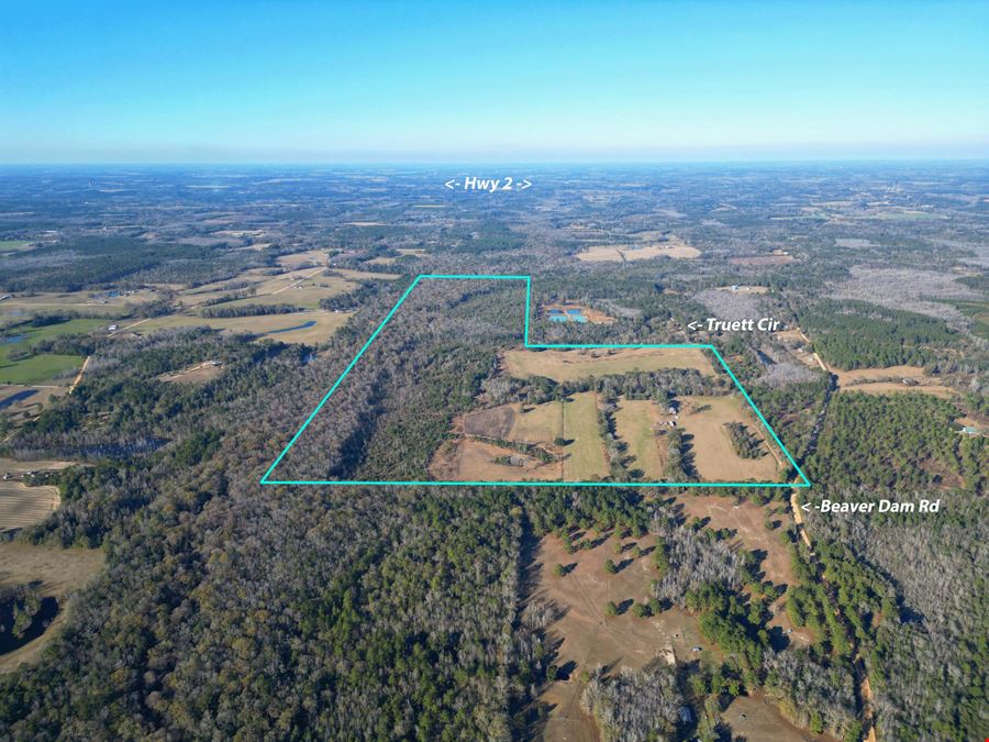Secluded 240-Acre Cattle Farm in NE Holmes County, FL with Creek, Hunting Opportunities & Nearby Amenities