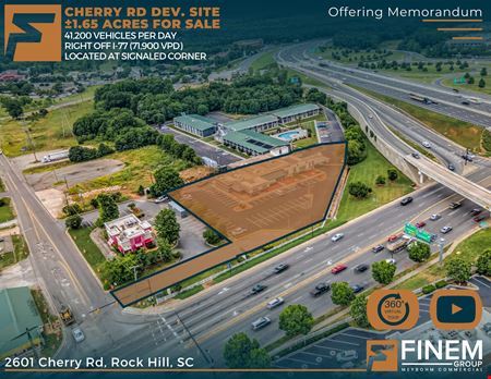 A look at 1.6 Acre Dev Site at Riverview & Cherry in Rock Hill commercial space in Rock Hill