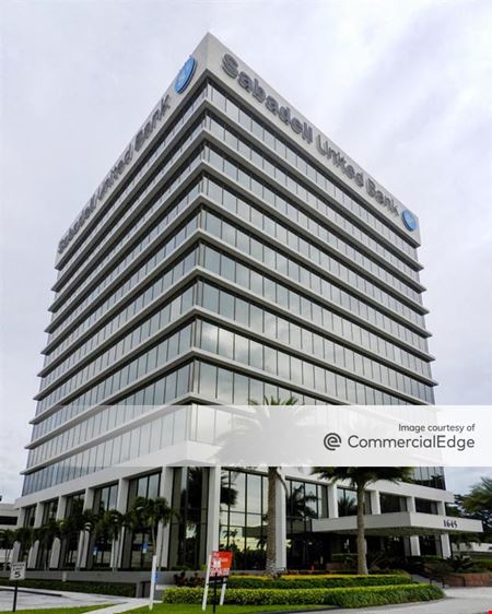 A look at The Sabadell United Bank Building Office space for Rent in West Palm Beach