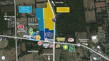 A look at HighPoint Crossing Development - 95± Acres of Residentially Zoned Land for Sale commercial space in Alachua