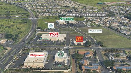 A look at Office & Retail Building Spaces Available commercial space in Wailuku