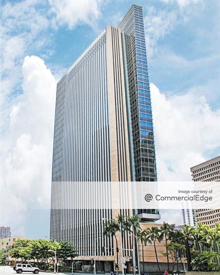 A look at First Hawaiian Center Office space for Rent in Honolulu