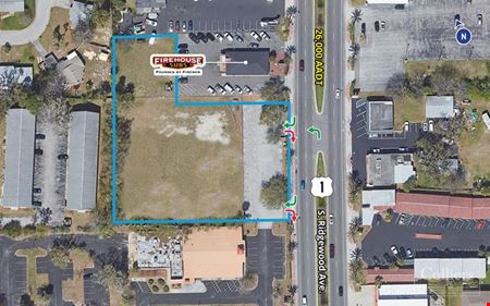 A look at 1.5 AC Retail Pad Available for Redevelopment commercial space in South Daytona