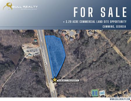 ± 3.29 Acre Commercial Land Site Opportunity | Cumming, GA - Cumming