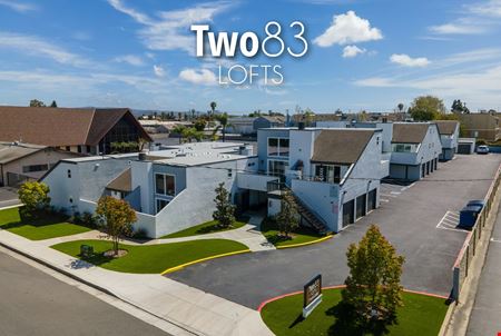 A look at Two83 Lofts commercial space in Costa Mesa