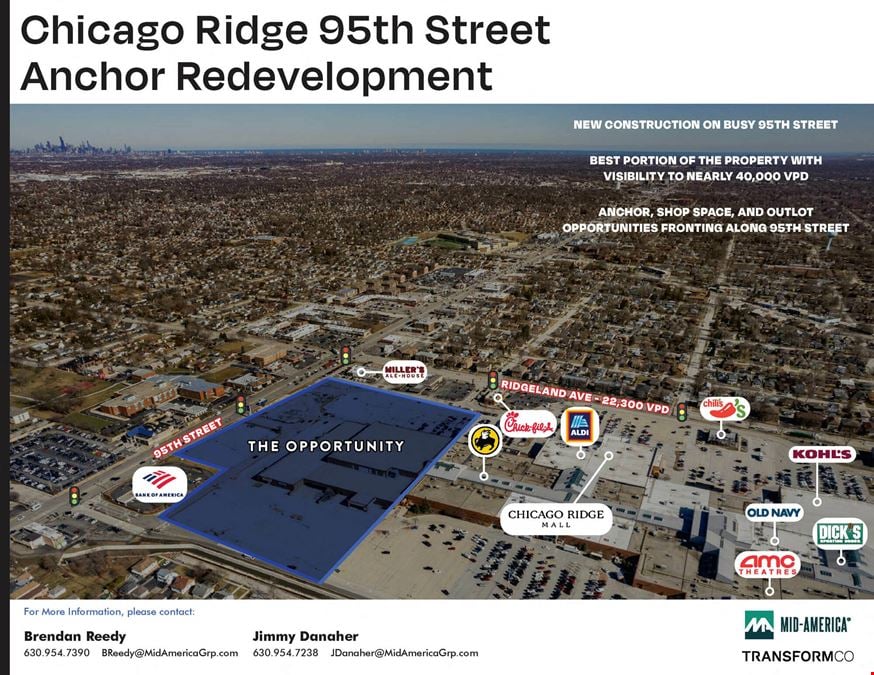 Chicago Ridge 95th Street Anchor Development