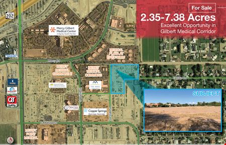 A look at Land property in Gilbert, AZ commercial space in Gilbert